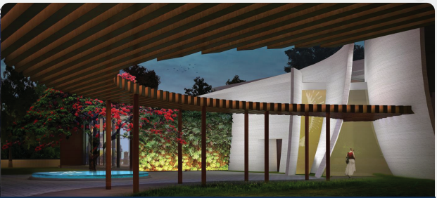 Special geometric application architectural rendering
