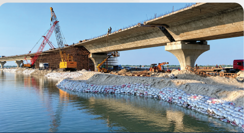 Ganga Path Bihar Project girder formwork