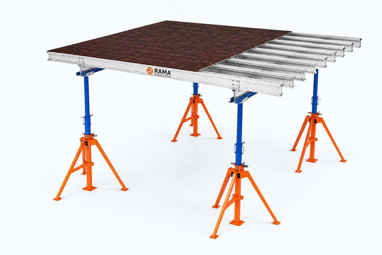 Bajaj Flexi slab support arrangement