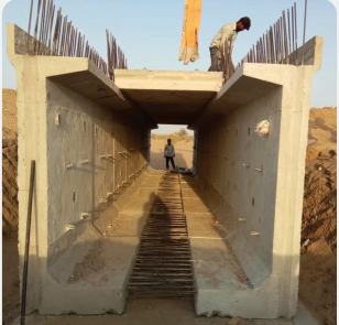 Box culvert mould for drain and trench work