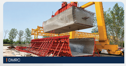 Pier Arms / Portal Beams/ Pier Cap + Erection Collar