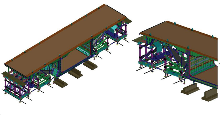 Segmental mould model one