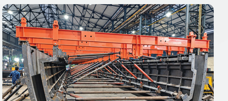 U-Girder laser cut and CNC fabrication