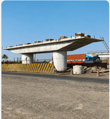 Pier formwork for an NHAI project