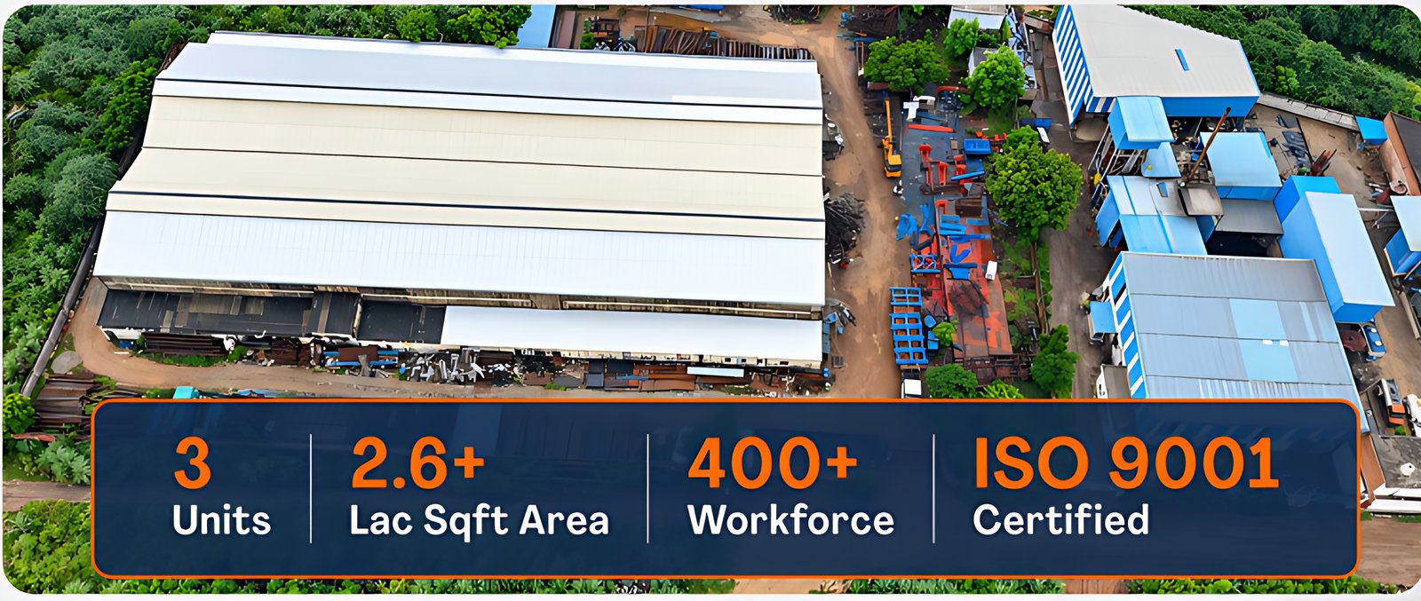 Bajaj Products formwork and infrastructure project