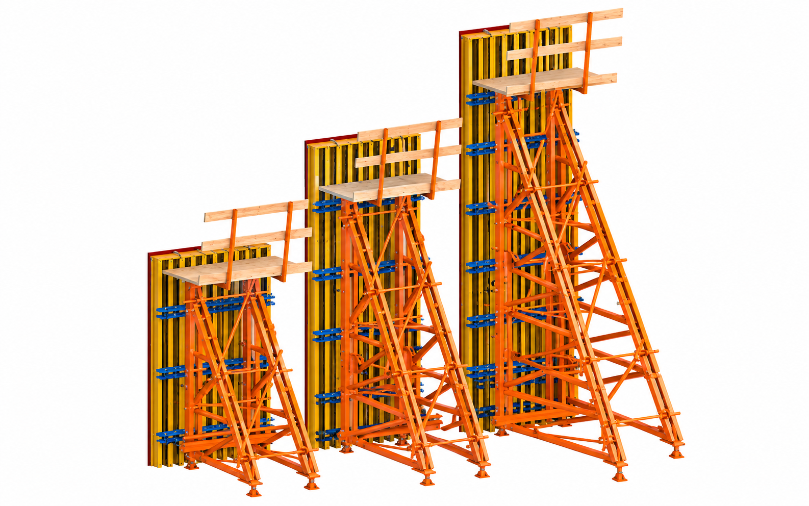 External dummy construction image for the built up frame system